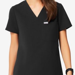 Figs Black Catarina™ One-Pocket Scrub Top